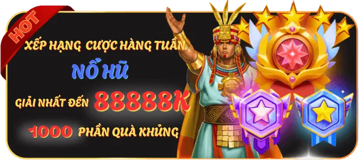 Màn hình trò chơi nổ hũ với biểu tượng chiến thắng và giải Jackpot lớn.